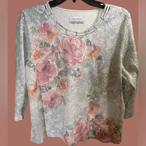 Alfred Dunner Women’s Blouse Size Large